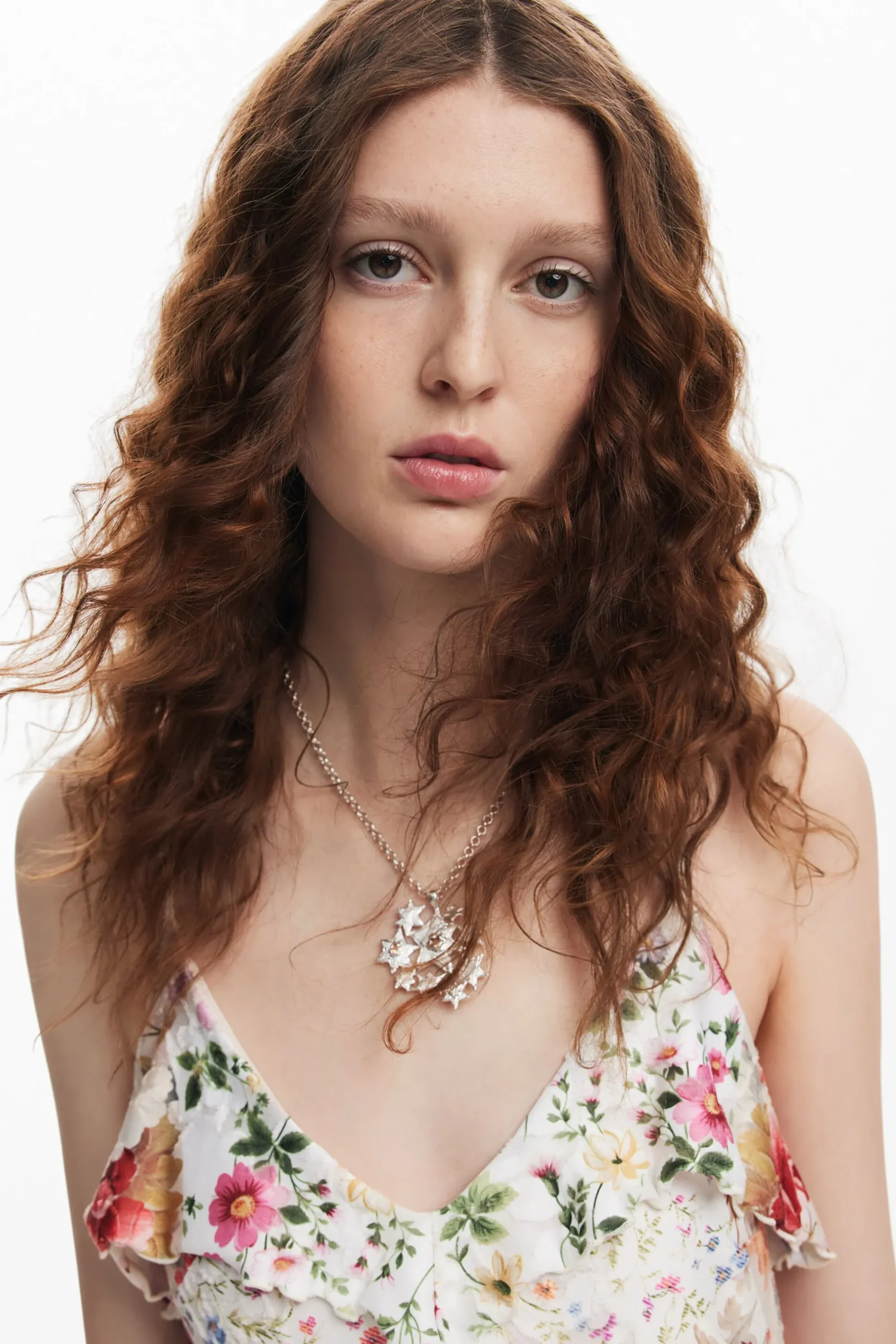 Vestidos E Macacões<Desigual Vestido longo flores