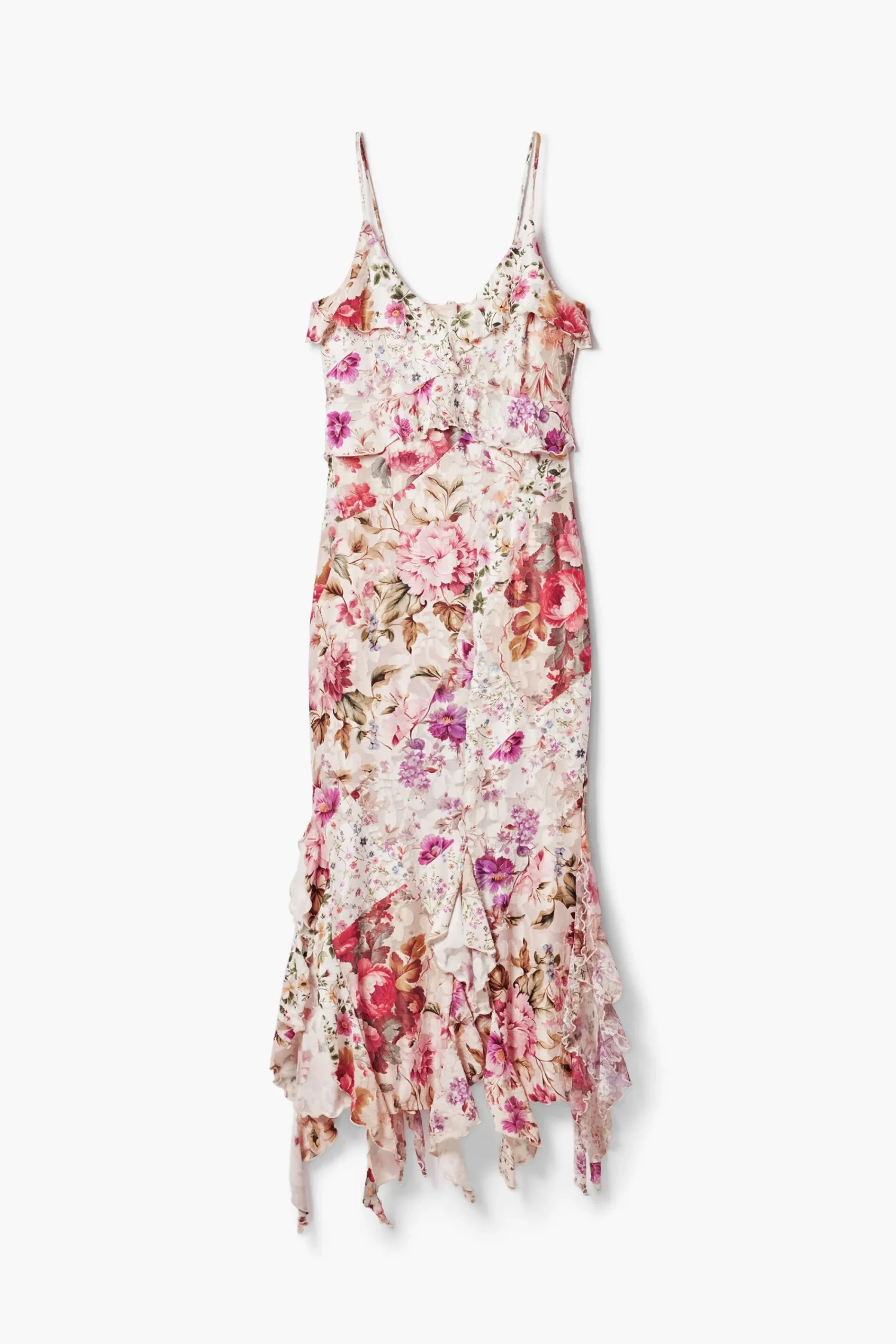 Vestidos E Macacões<Desigual Vestido longo flores