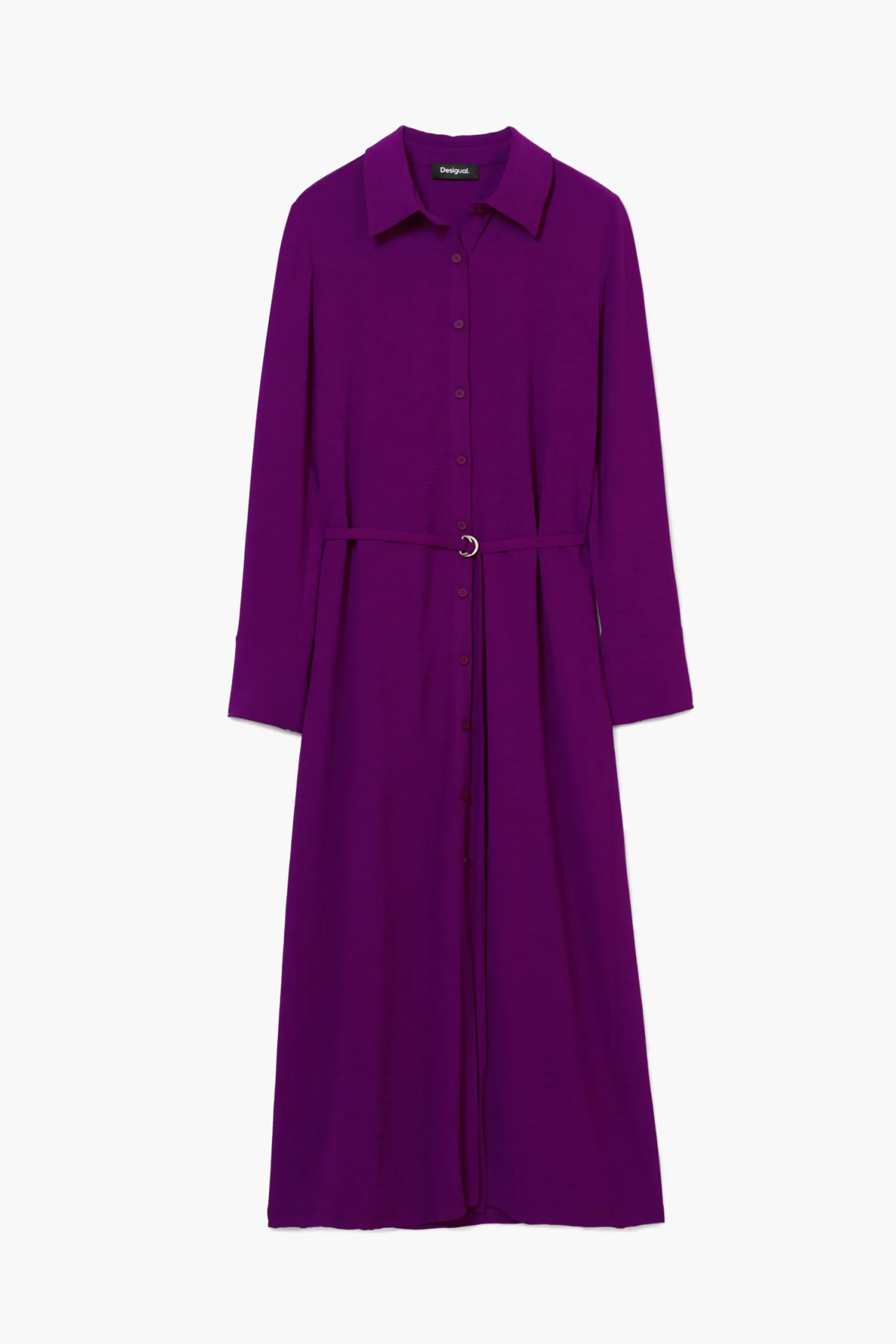 Vestidos E Macacões<Desigual Vestido longo tipo camiseiro