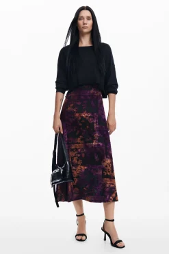 Roupa De Malha|Vestidos E Macacões<Desigual Vestido midi 2 em 1