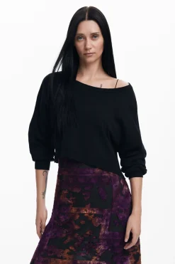 Roupa De Malha|Vestidos E Macacões<Desigual Vestido midi 2 em 1