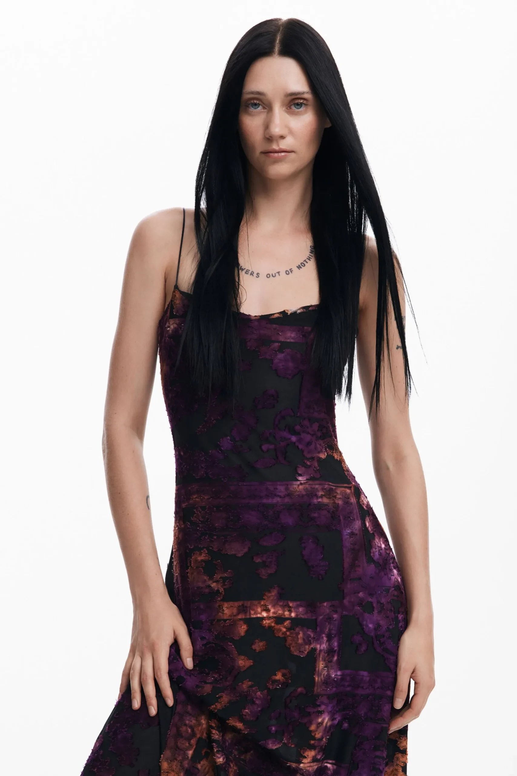 Roupa De Malha|Vestidos E Macacões<Desigual Vestido midi 2 em 1