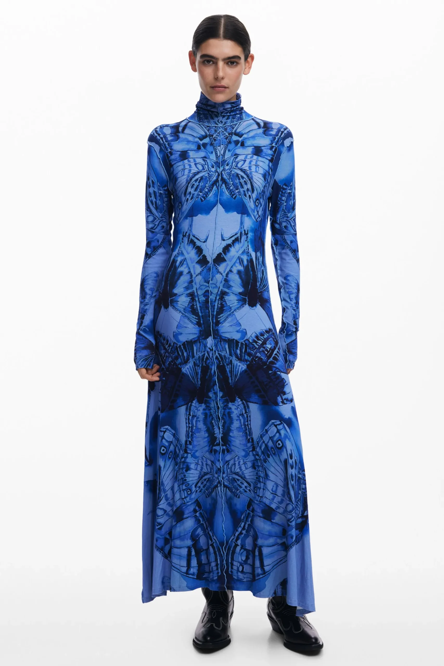 Vestidos E Macacões<Desigual Vestido midi borboleta