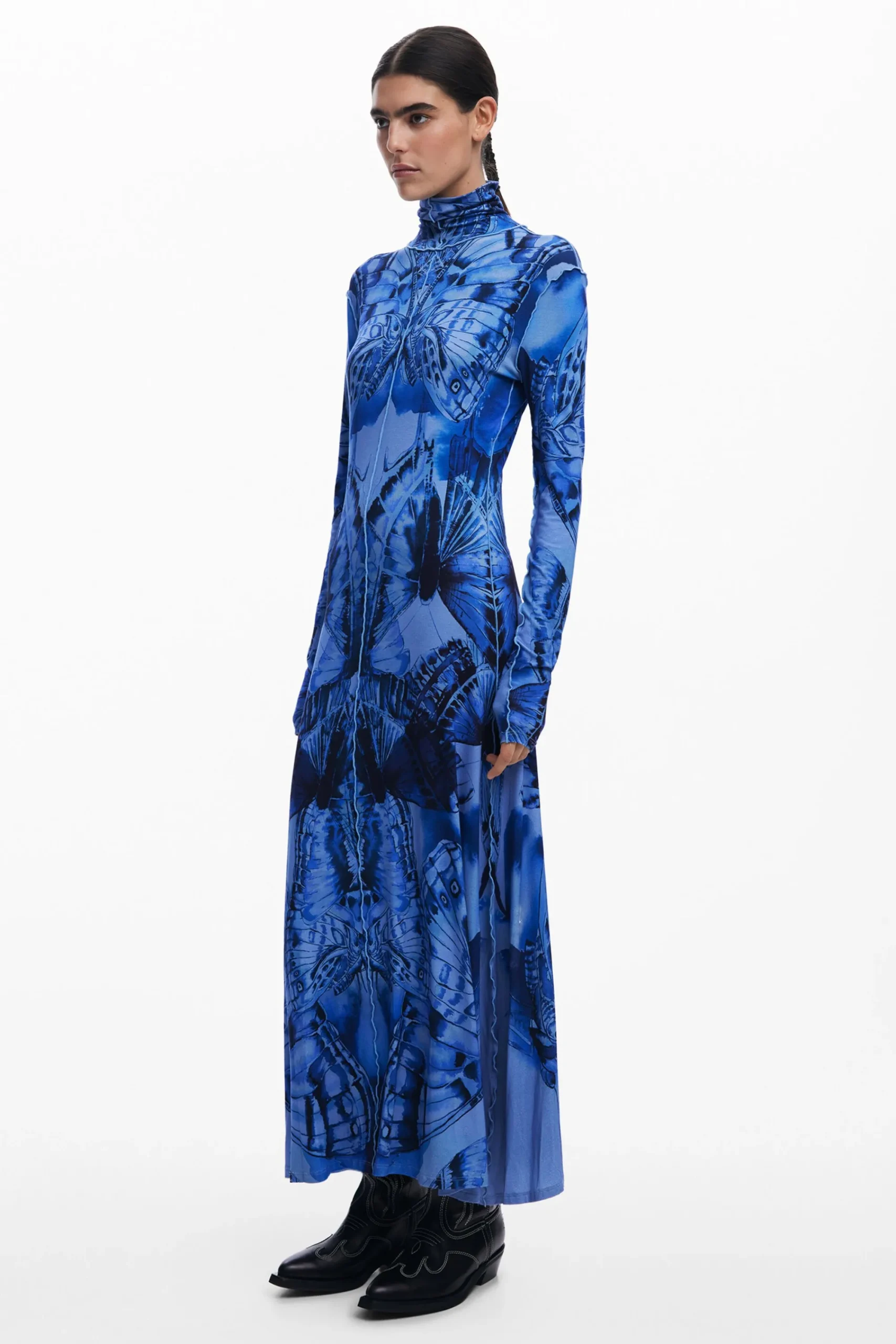 Vestidos E Macacões<Desigual Vestido midi borboleta