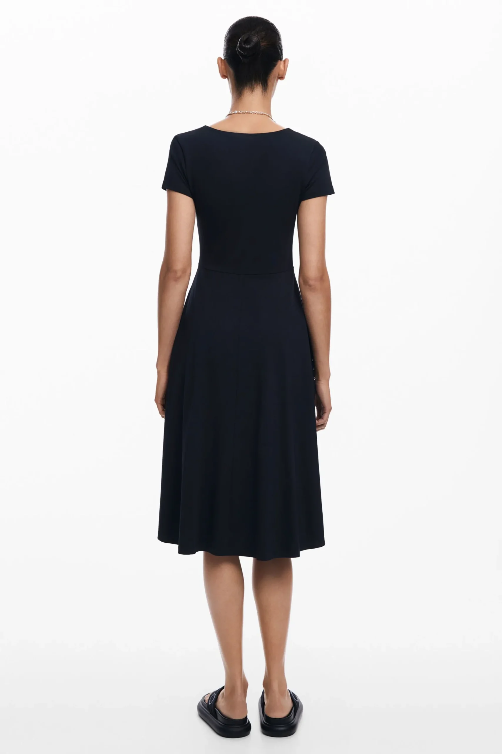 Vestidos E Macacões<Desigual Vestido midi com borboletas