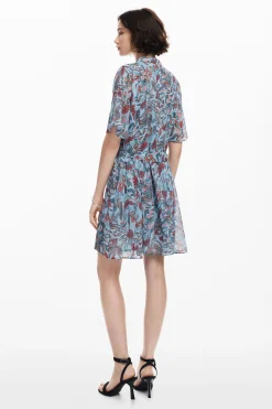 Vestidos E Macacões<Desigual Vestido midi com motivos florais