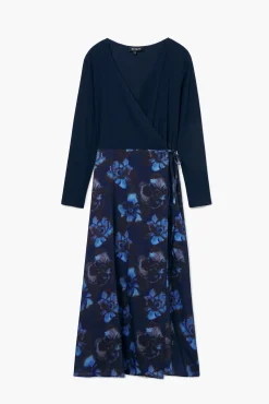 Vestidos E Macacões<Desigual Vestido midi combinado