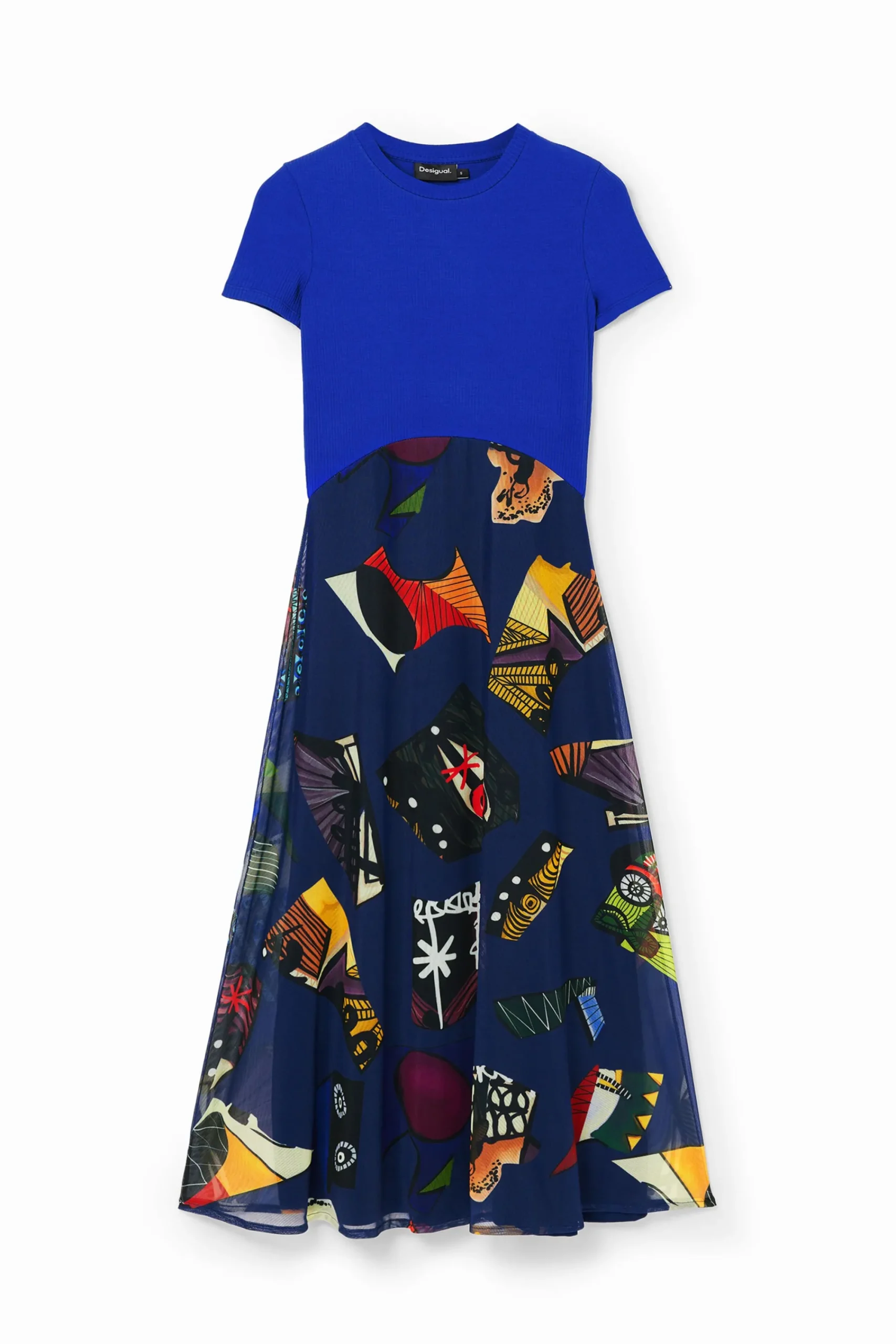 Vestidos E Macacões<Desigual Vestido midi combinado M. Christian Lacroix