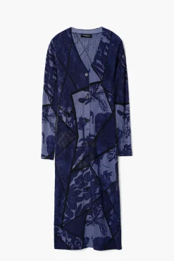Roupa De Malha|Vestidos E Macacões<Desigual Vestido midi de flores