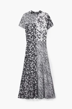 Vestidos E Macacões<Desigual Vestido midi de flores