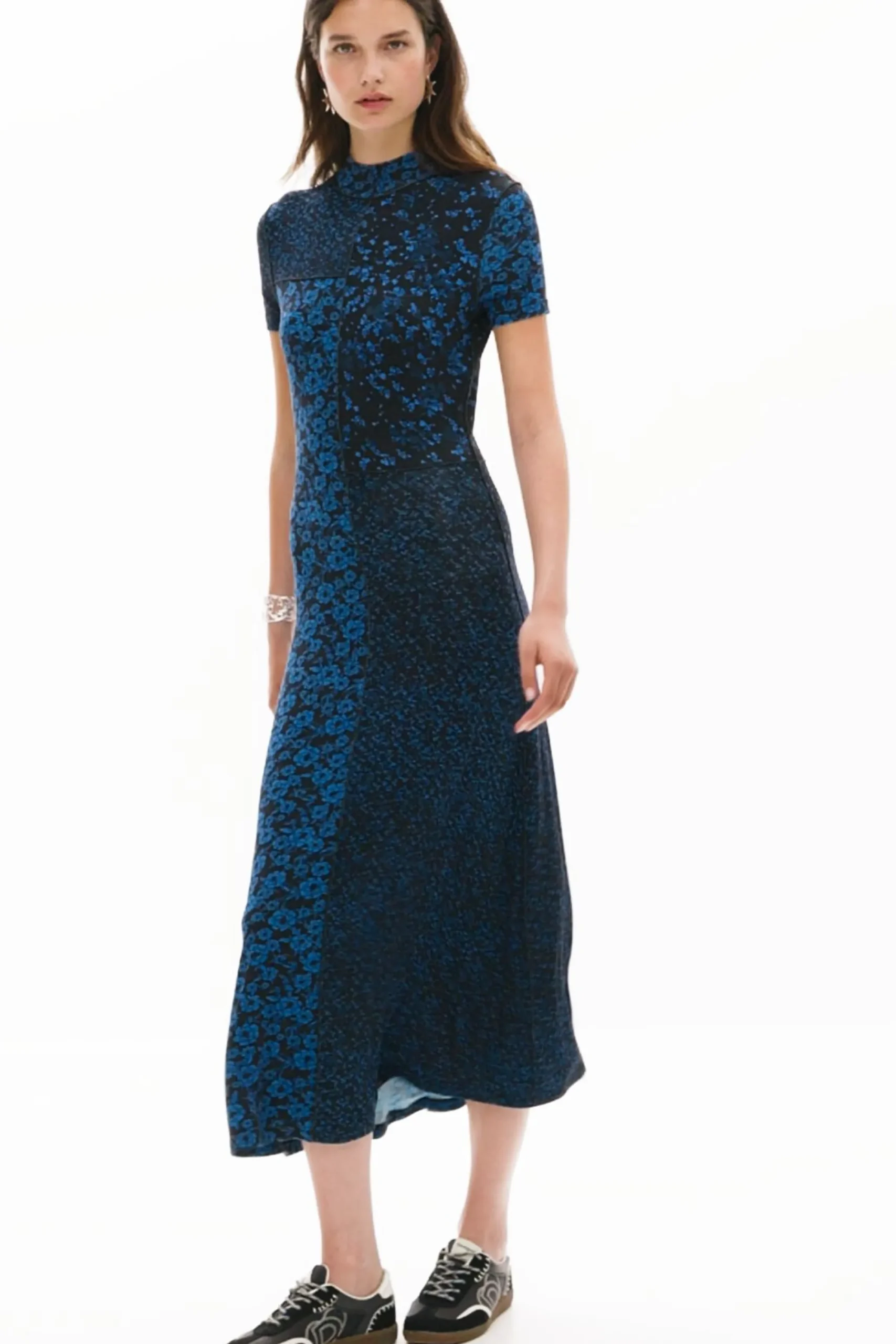 Vestidos E Macacões<Desigual Vestido midi de flores