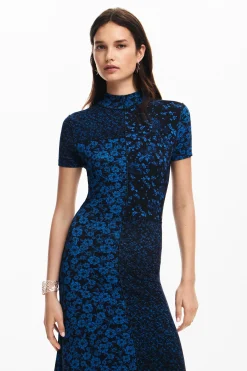 Vestidos E Macacões<Desigual Vestido midi de flores