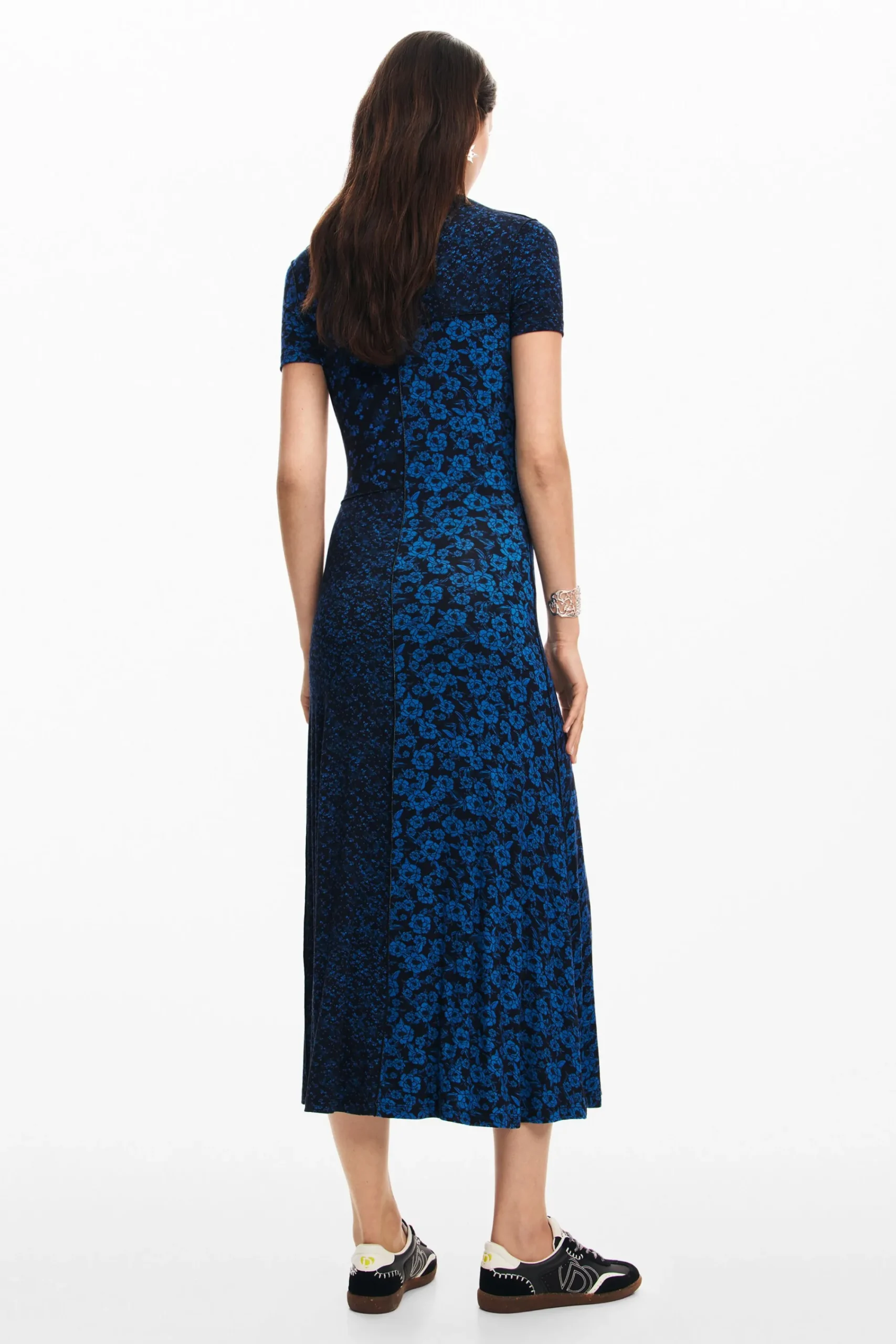 Vestidos E Macacões<Desigual Vestido midi de flores