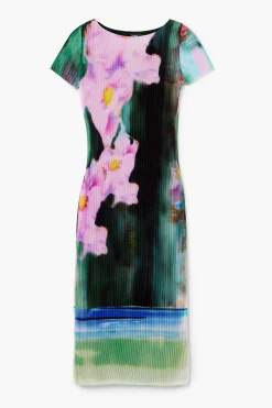 Vestidos E Macacões<Desigual Vestido midi de flores