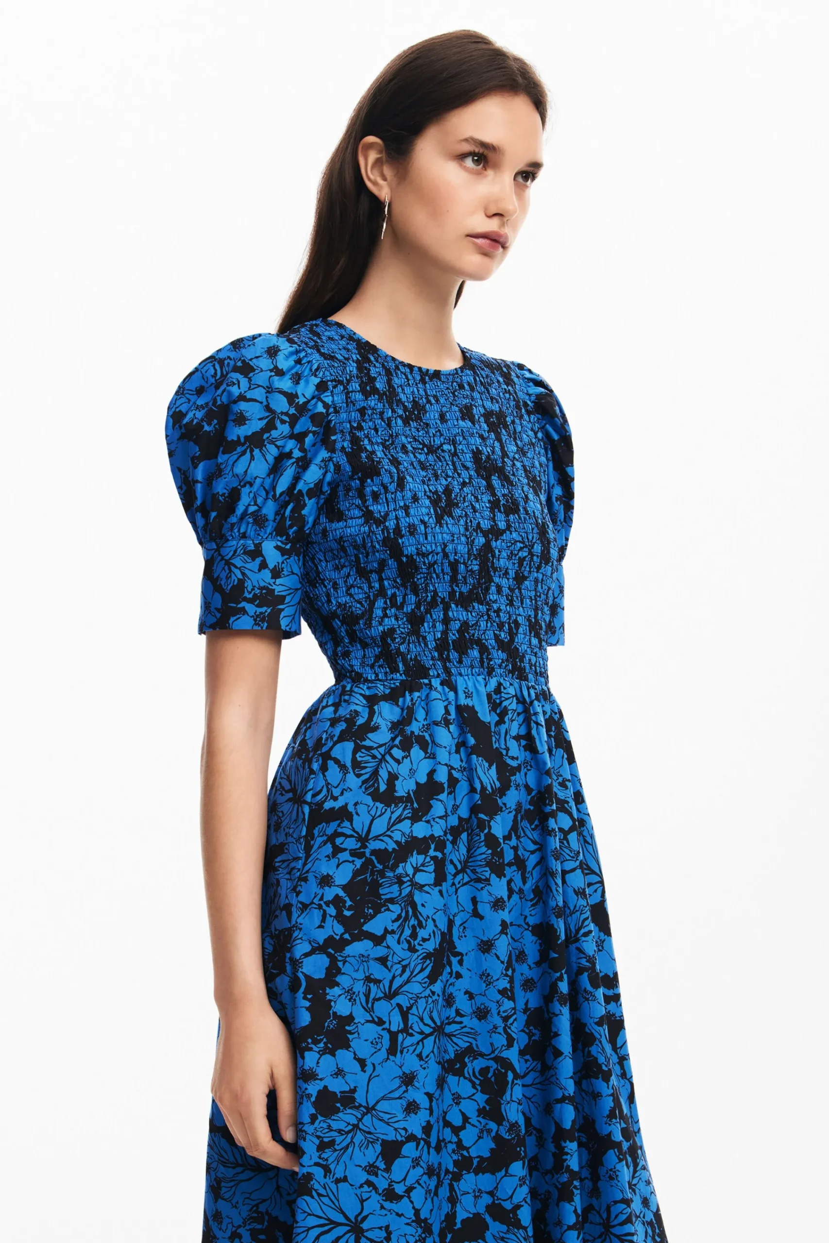 Vestidos E Macacões<Desigual Vestido midi de flores