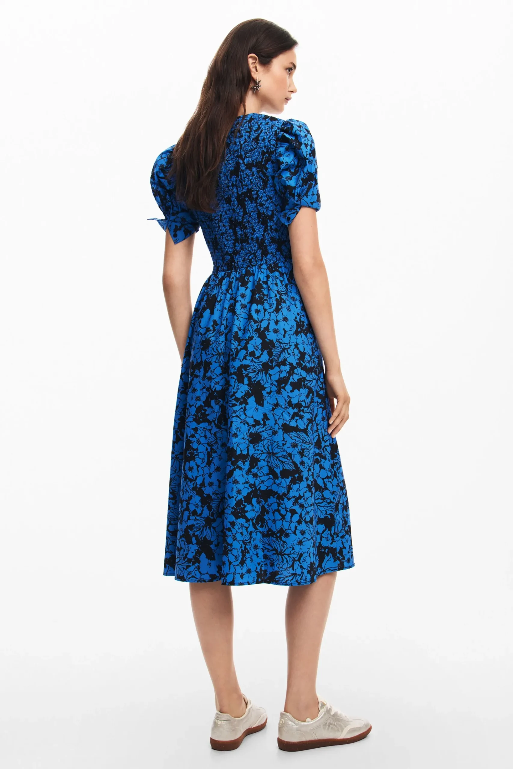 Vestidos E Macacões<Desigual Vestido midi de flores