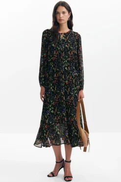 Vestidos E Macacões<Desigual Vestido midi de flores