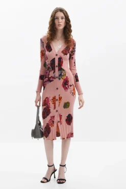 Roupa De Malha|Vestidos E Macacões<Desigual Vestido midi de ponto M. Christian Lacroix