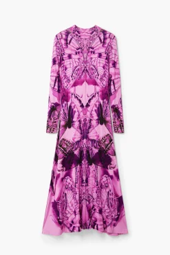 Vestidos E Macacões<Desigual Vestido midi estampado