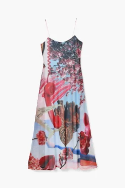 Vestidos E Macacões<Desigual Vestido midi estampado M. Christian Lacroix