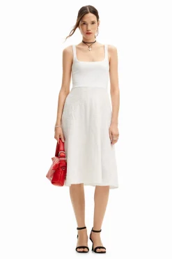 Vestidos E Macacões<Desigual Vestido midi evasê