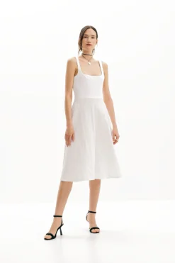 Vestidos E Macacões<Desigual Vestido midi evasê