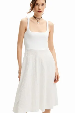 Vestidos E Macacões<Desigual Vestido midi evasê
