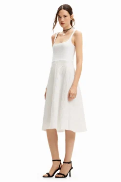 Vestidos E Macacões<Desigual Vestido midi evasê