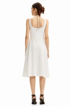Vestidos E Macacões<Desigual Vestido midi evasê