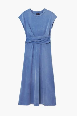 Vestidos E Macacões<Desigual Vestido midi franzido