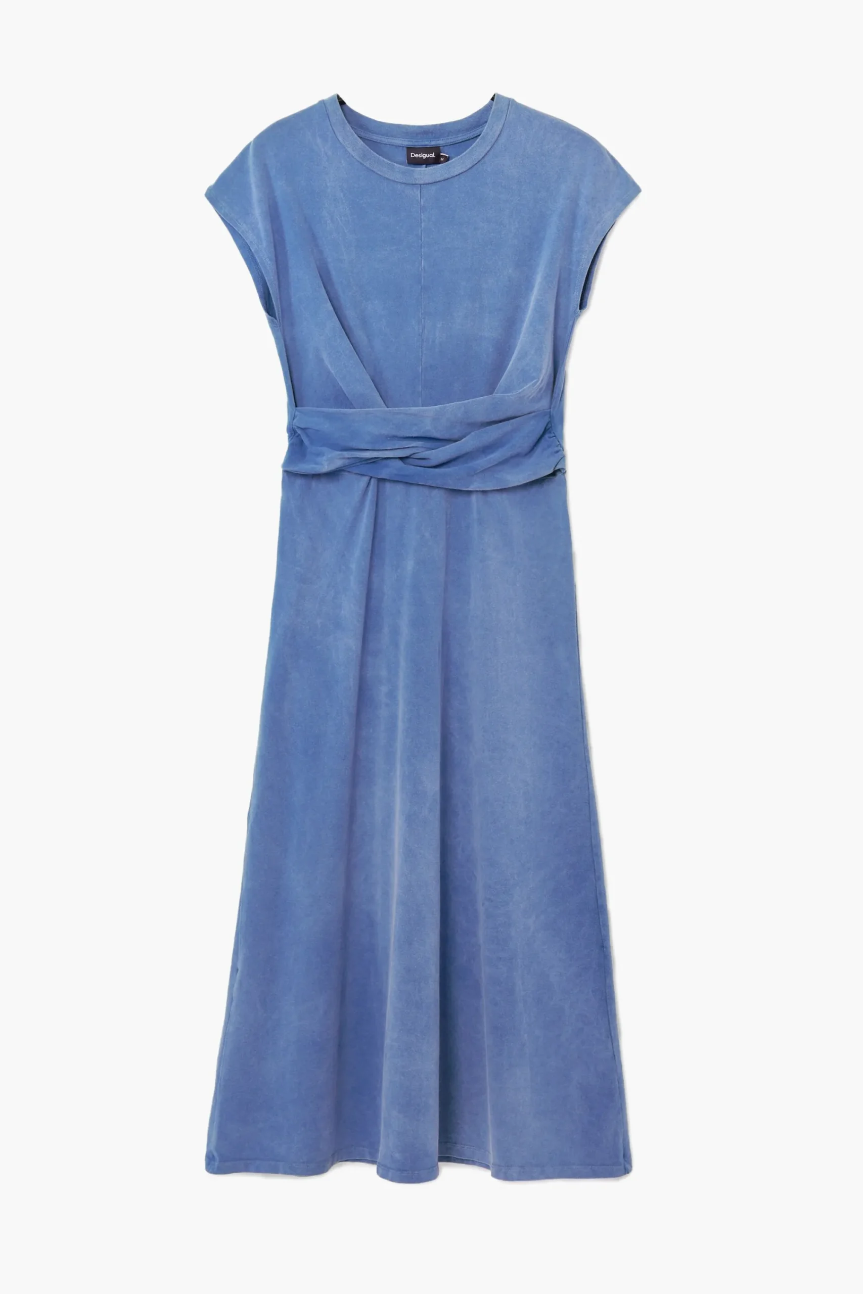 Vestidos E Macacões<Desigual Vestido midi franzido