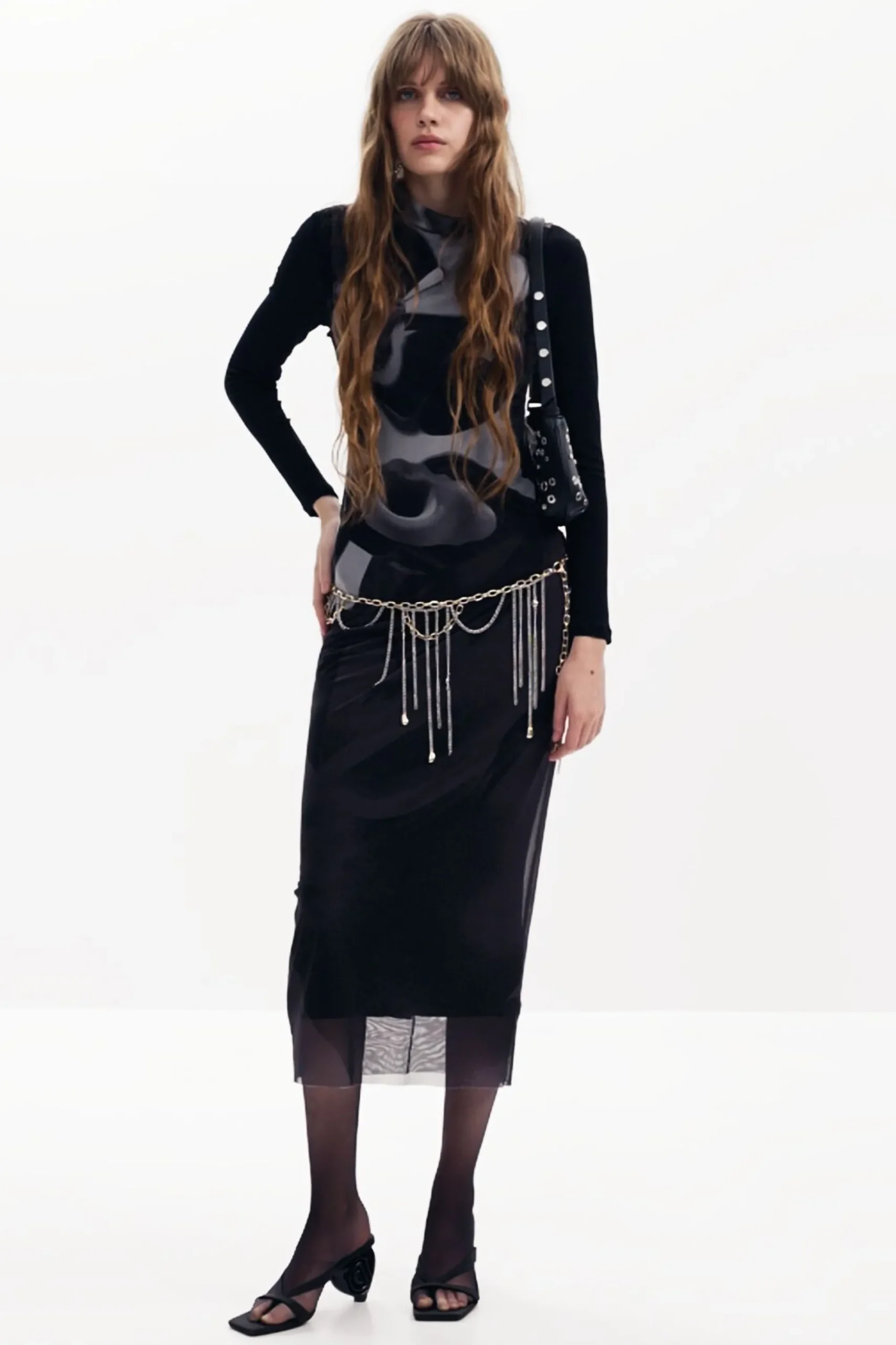 Roupa De Malha|Vestidos E Macacões<Desigual Vestido midi multiposição