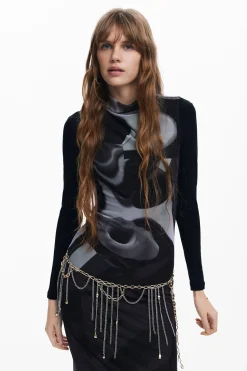 Roupa De Malha|Vestidos E Macacões<Desigual Vestido midi multiposição