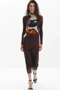 Vestidos E Macacões<Desigual Vestido midi multiposição