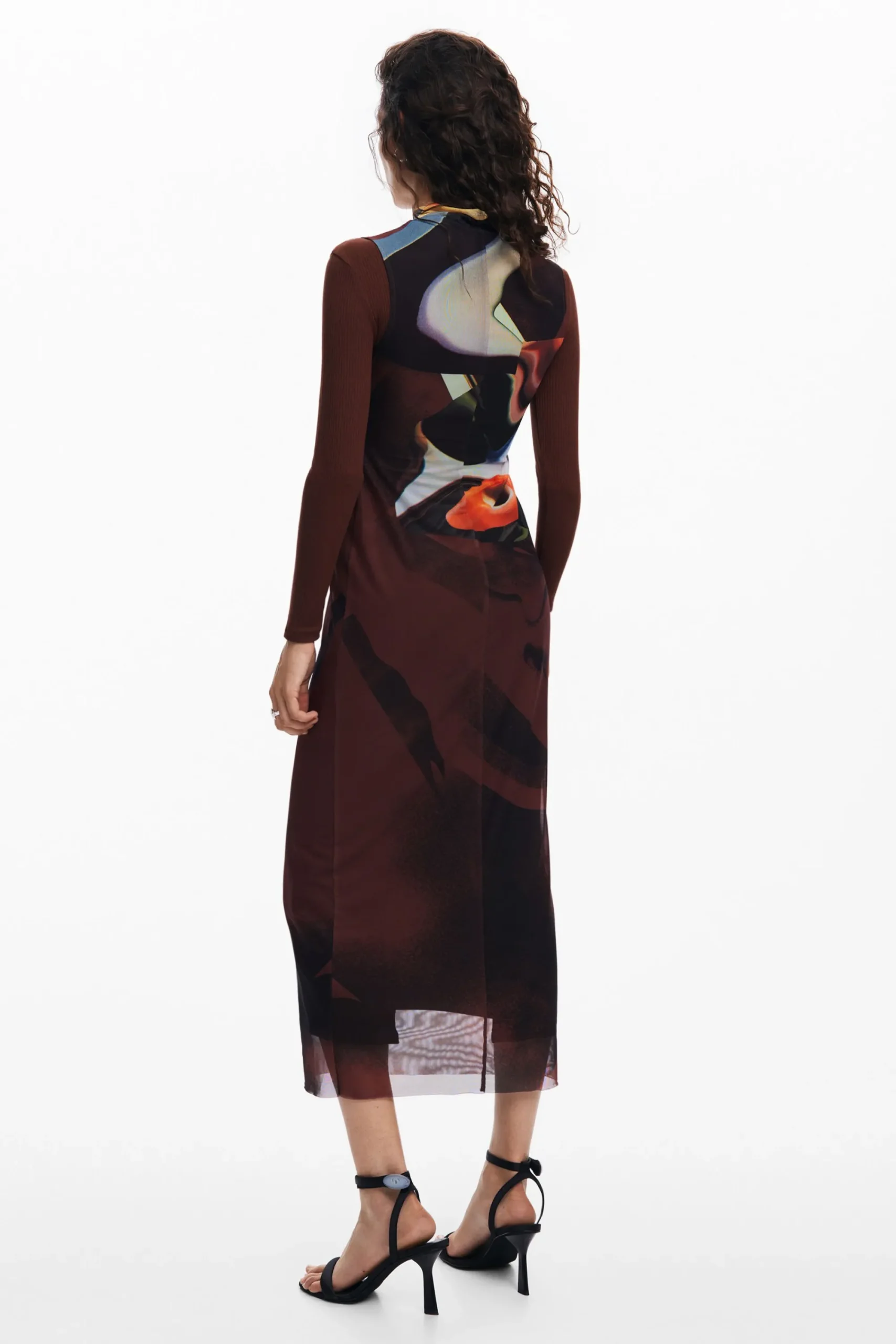 Vestidos E Macacões<Desigual Vestido midi multiposição