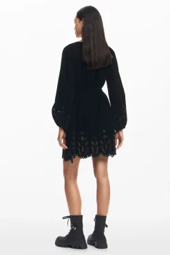 Vestidos E Macacões<Desigual Vestido mini bordado