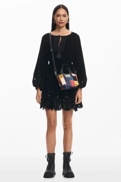 Vestidos E Macacões<Desigual Vestido mini bordado