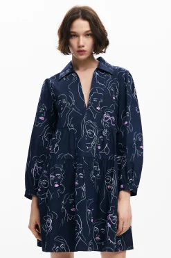 Vestidos E Macacões<Desigual Vestido mini caras