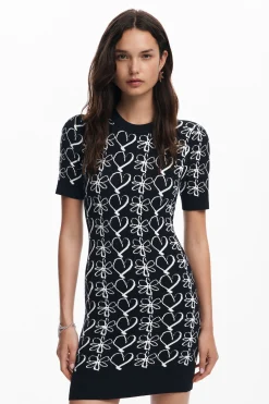 Roupa De Malha|Vestidos E Macacões<Desigual Vestido mini estampado M. Christian Lacroix