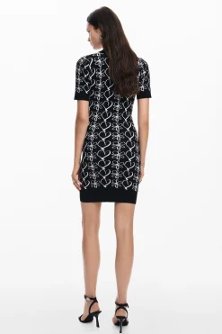Roupa De Malha|Vestidos E Macacões<Desigual Vestido mini estampado M. Christian Lacroix