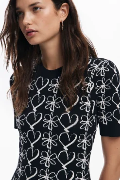 Roupa De Malha|Vestidos E Macacões<Desigual Vestido mini estampado M. Christian Lacroix