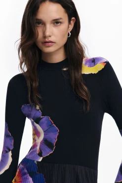 Vestidos E Macacões<Desigual Vestido mini lírios M. Christian Lacroix