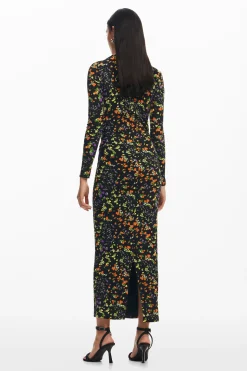 Vestidos E Macacões<Desigual Vestido slim flores