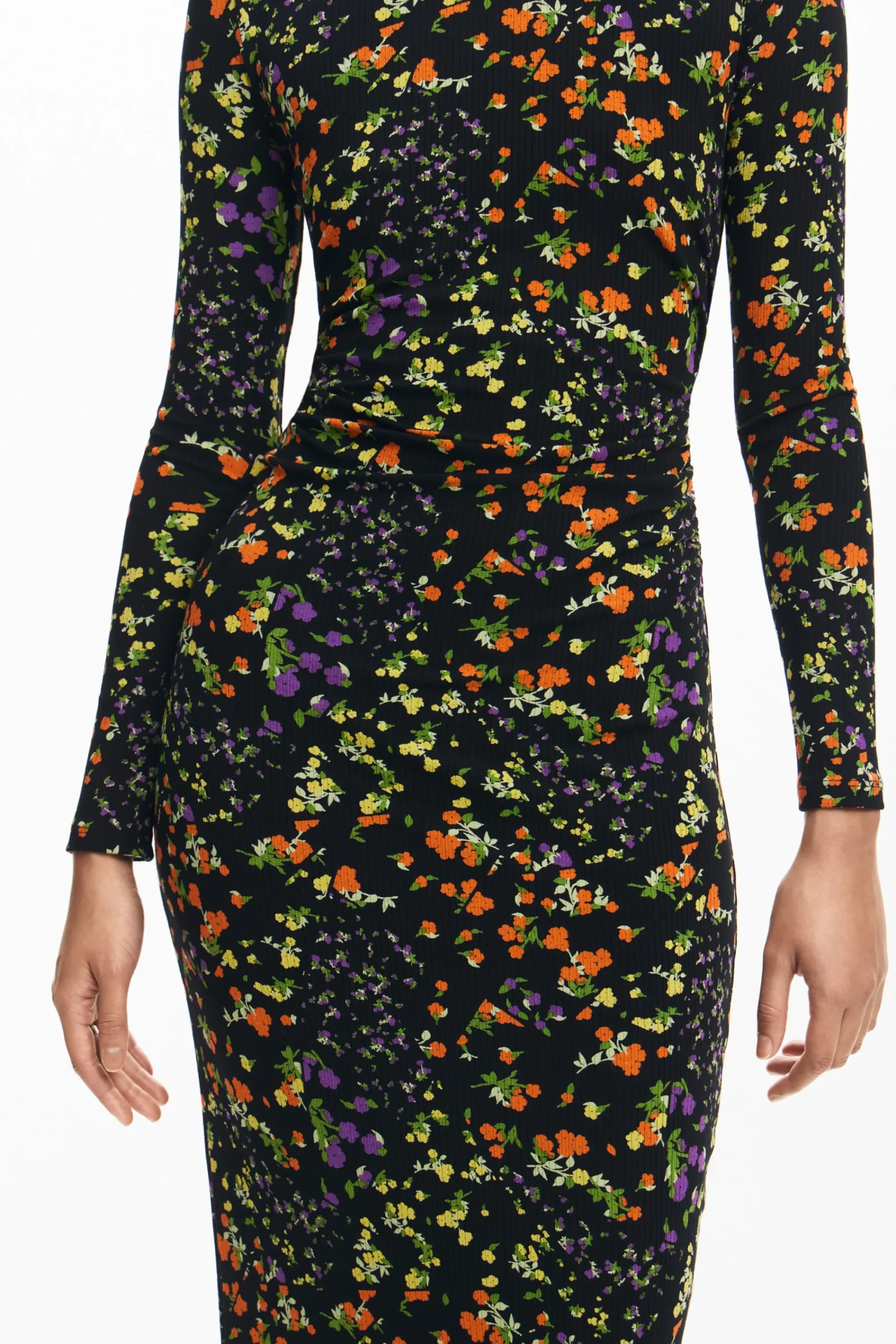 Vestidos E Macacões<Desigual Vestido slim flores