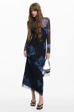 Vestidos E Macacões<Desigual Vestido slim flores