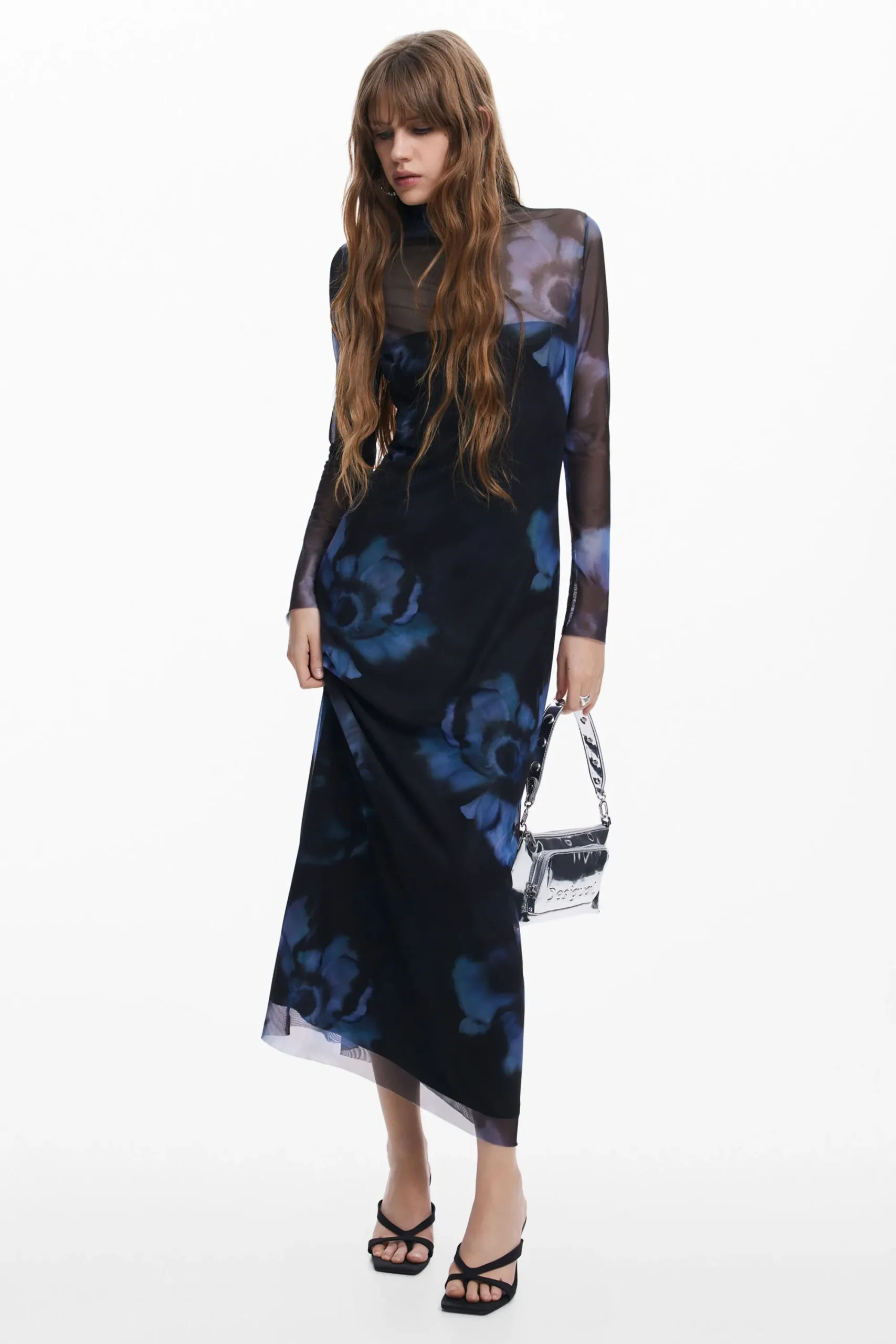 Vestidos E Macacões<Desigual Vestido slim flores
