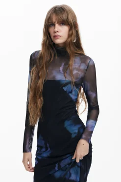 Vestidos E Macacões<Desigual Vestido slim flores