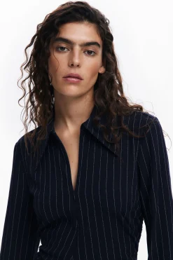 Vestidos E Macacões<Desigual Vestido slim listrado
